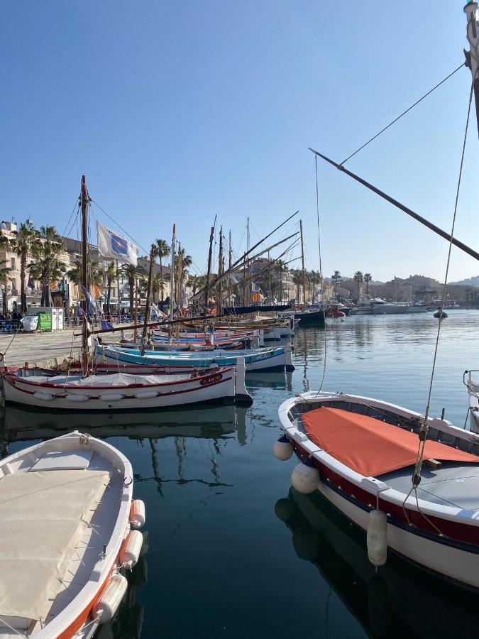 Les Nuits Etoilees, Studio Terrasse Apercu Mer, Tres Lumineux, Ac, 100M Du Port Sanary Kültér fotó